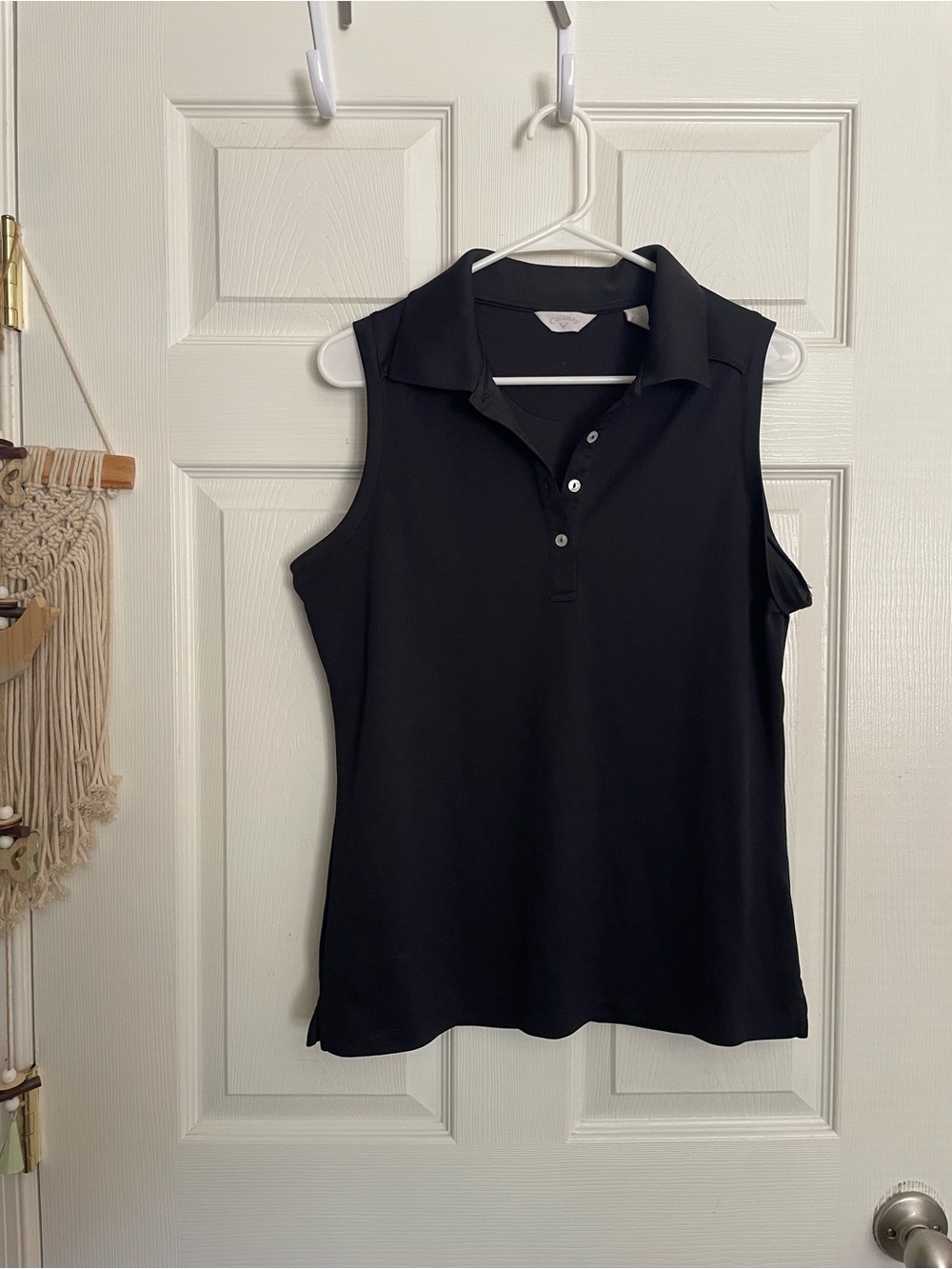 Callaway Womens size Large Polo Tank Golf, Tennis, Pickleball, Athletic Top
